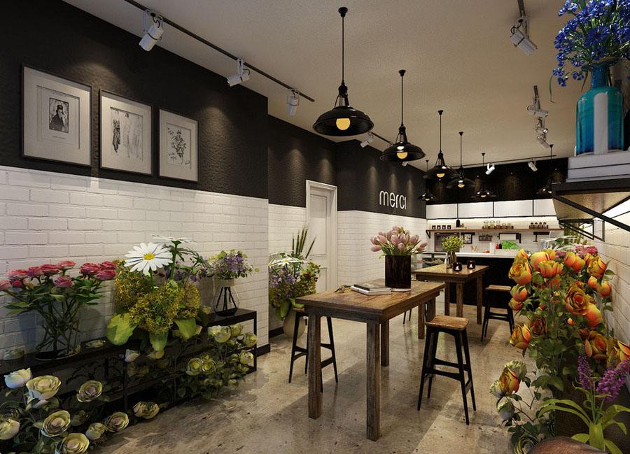 花店裝修效果圖 花店裝修效果圖